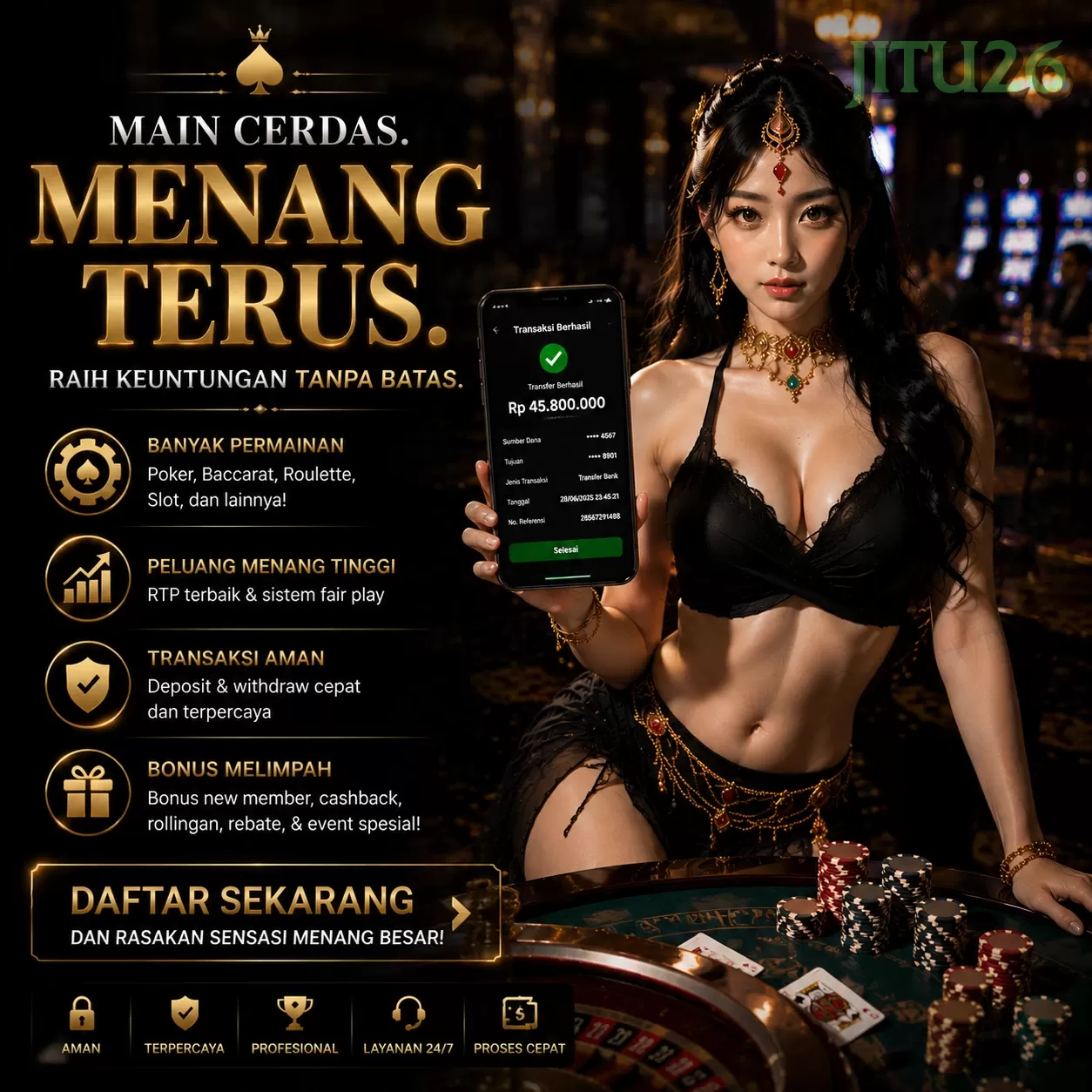 Main jitu269 Menang Jackpot Besar