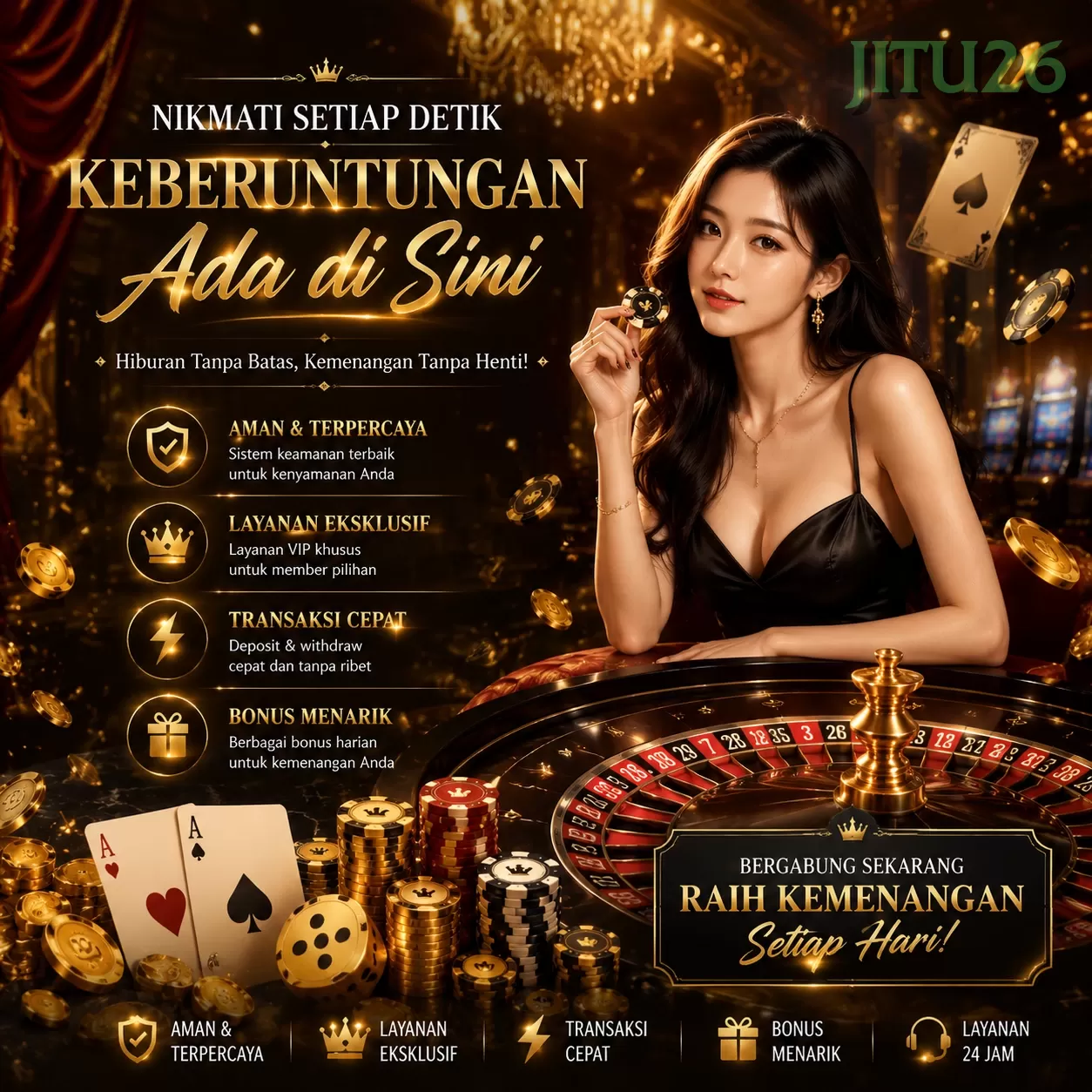 Login jitu26 Sekarang Bonus Melimpah